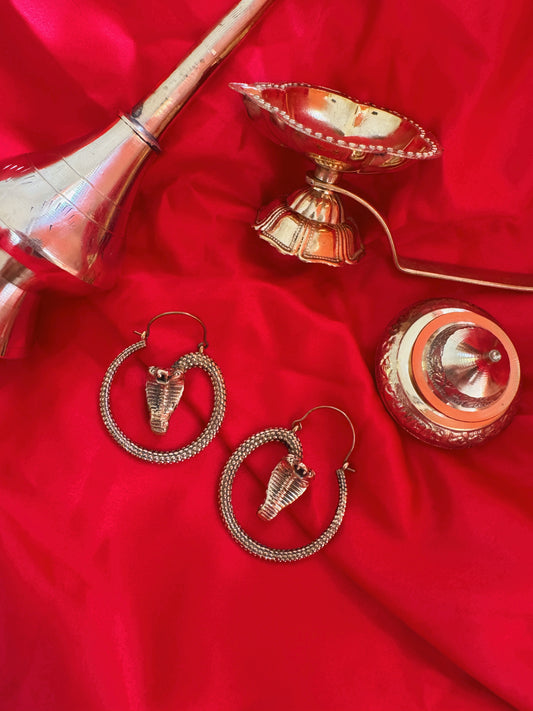 Snake Coil Earrings
