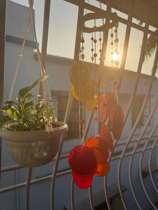 Nomad Noir Shell Chandelier