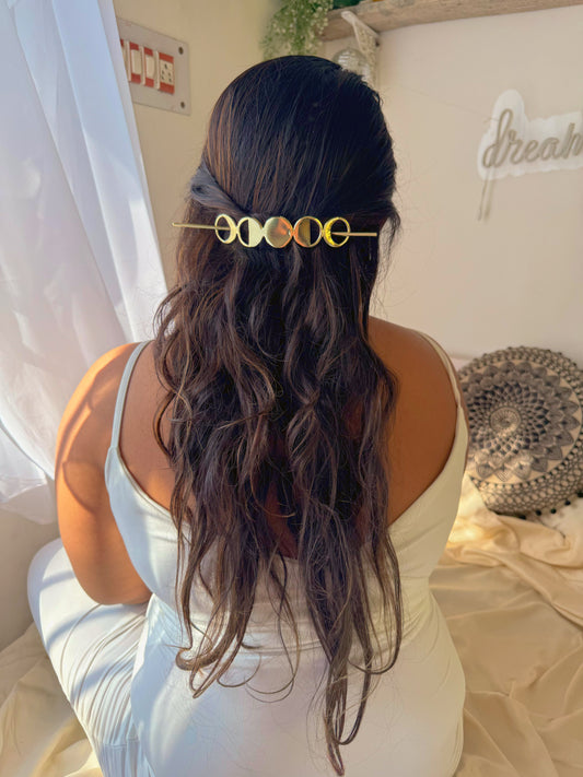 Moon Phase Hair Pin