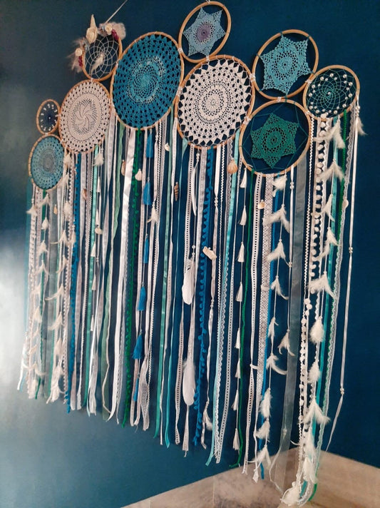 Sea Themed Cluster Dreamcatcher