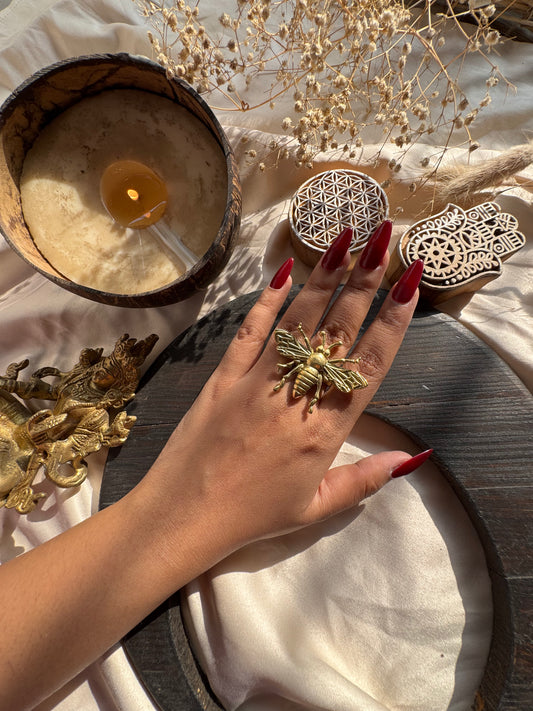 Wild Honey Bee Ring