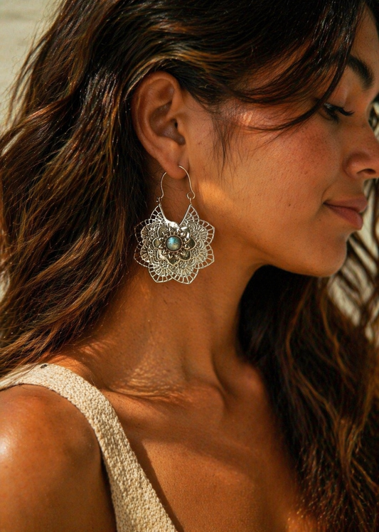 Flower of Life Earring