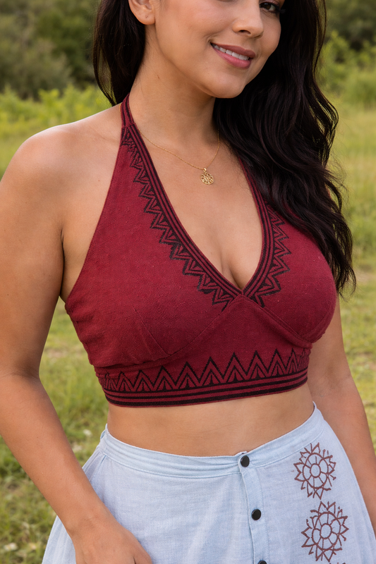 Sangria Sol Halter Top