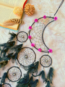 Crescent Bohemian Dreamcatcher