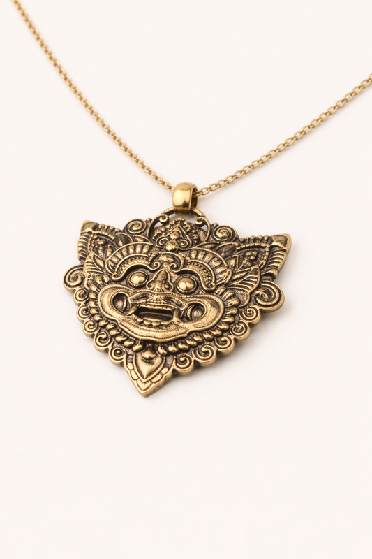 Kala Mask Necklace