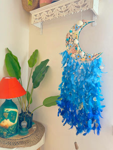 Blue Moon Flora Dreamcatcher Medium