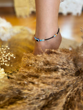 Load image into Gallery viewer, Nazar Battu Anklet With Beads
