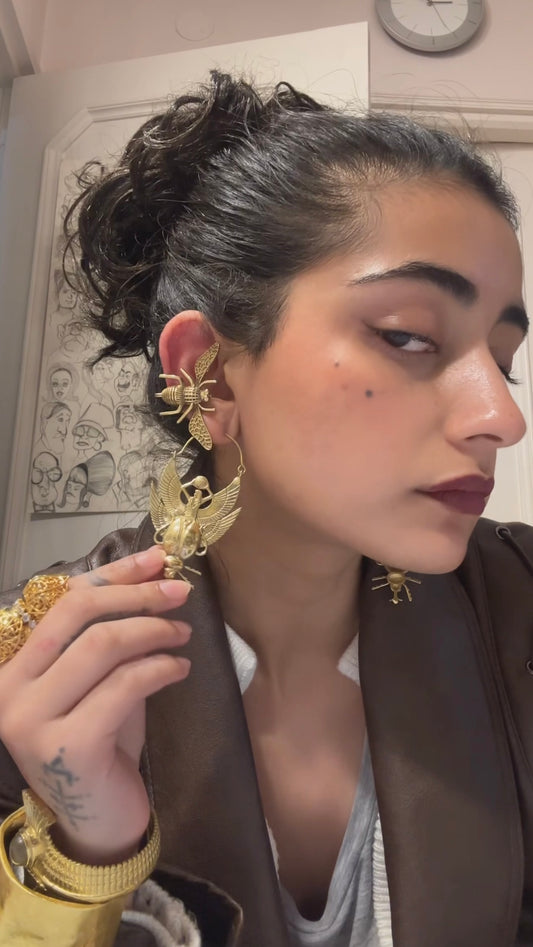 Queen Bee Ear Cuff