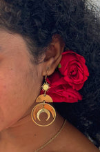 Load image into Gallery viewer, Wild Moon Spirit Earrings
