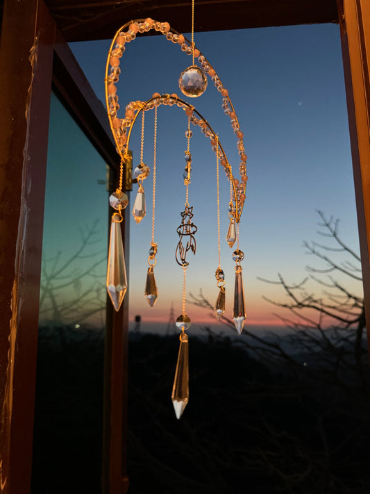 Aura Moon Suncatcher