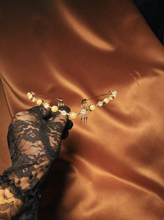 Lunaria Jewel Hair Crown