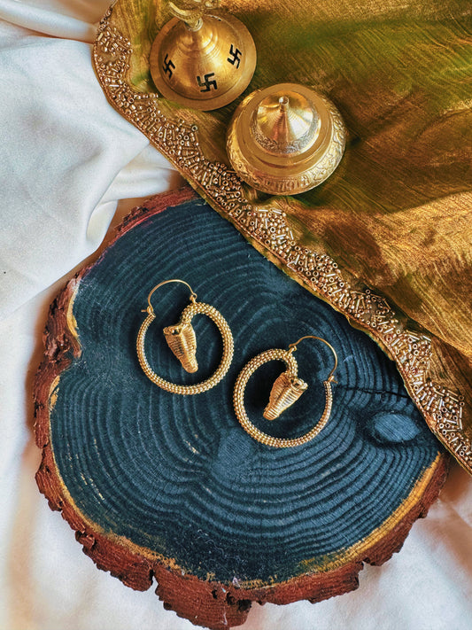 Snake Coil Earrings