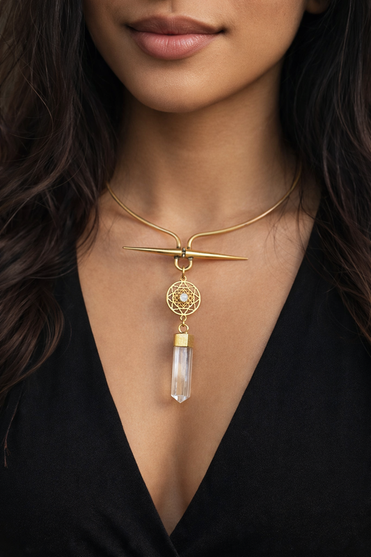 Clear Quartz Mandala Hasli
