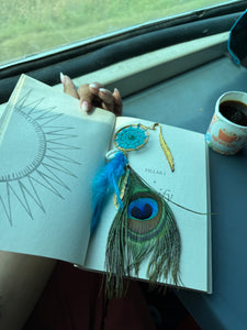 Dreamcatcher Teal Bookmark