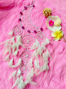 Crescent Bohemian Dreamcatcher