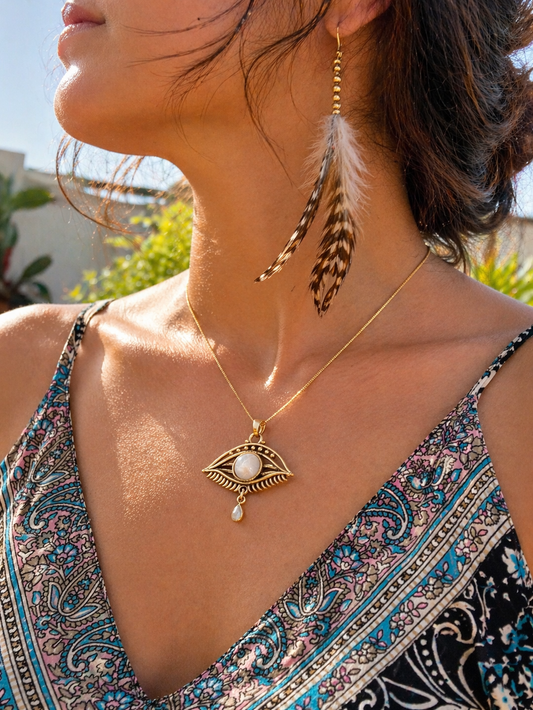 Mystic Eye Boho Necklace