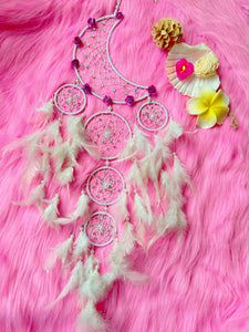 Crescent Bohemian Dreamcatcher