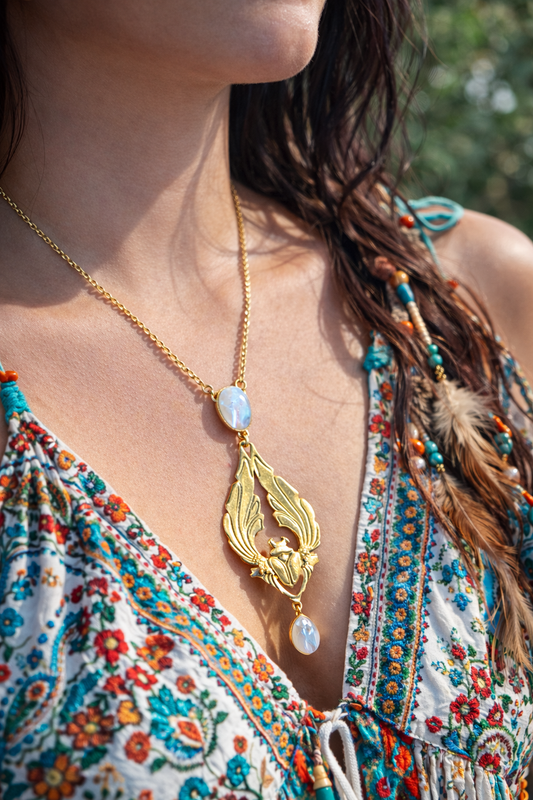 The Winged Oracle Necklace