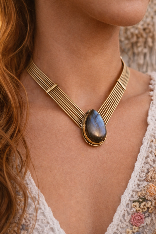 Ocean Labradorite Necklace