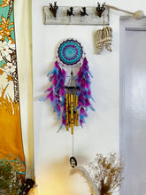 Load image into Gallery viewer, Twilight Omm Windchime Dreamcatcher
