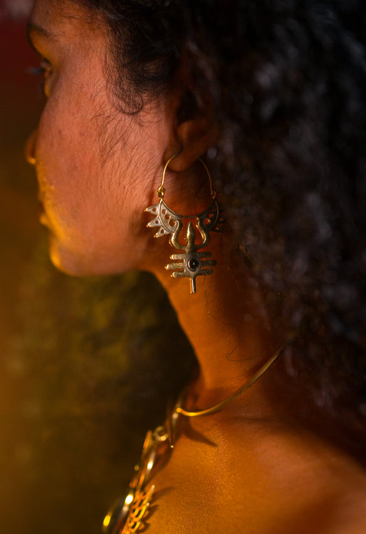 Trishul Earrings