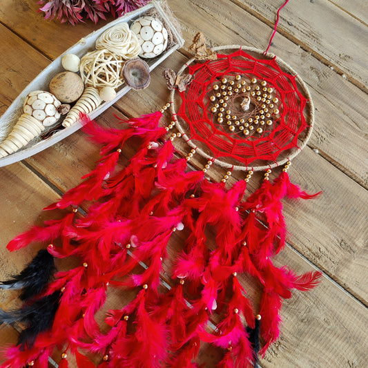 Crimson spark Dreamcatcher