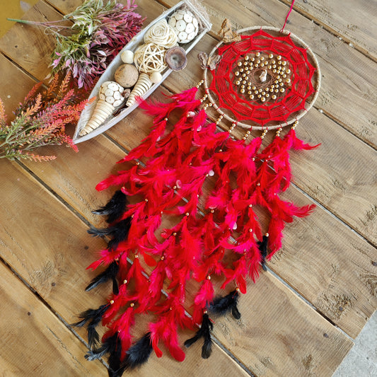 Crimson spark Dreamcatcher