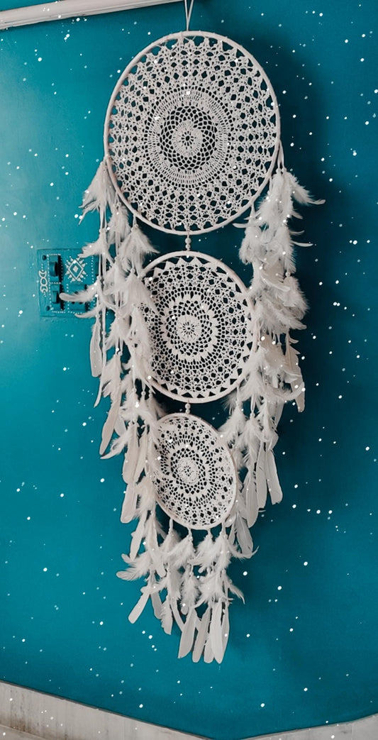 Bigger than life Crochet Dreamcatcher