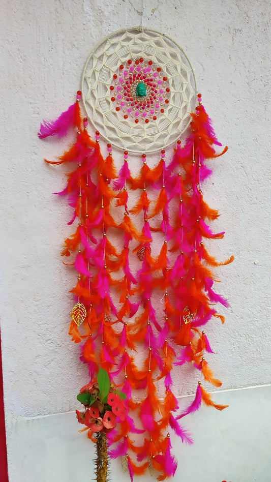 Pink Buddha Dreamcatcher