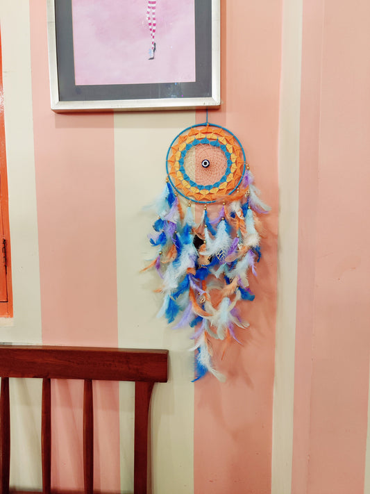 Pastel Evil Eye Dreamcatcher