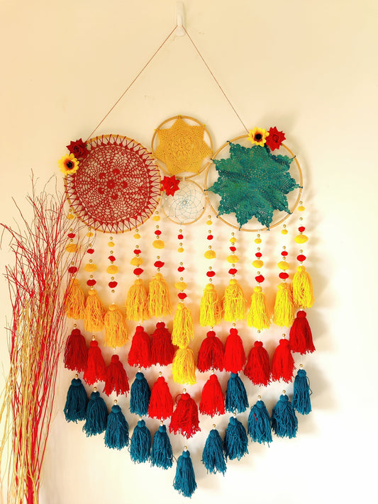 Vintage Loving Cluster Dreamcatcher