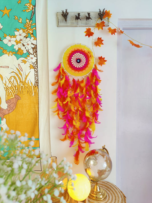 Floral Fusion Dreamcatcher