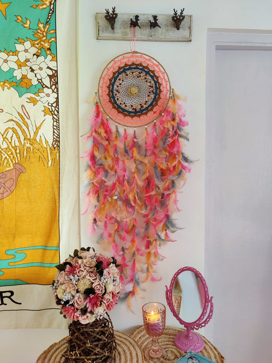 Gypsy Beaded Dreamcatcher