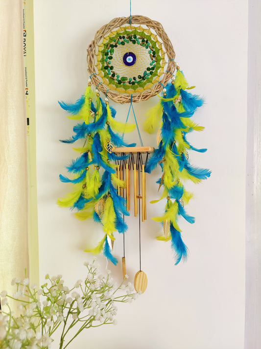 Emerald Legacies Windchime Dreamcatcher