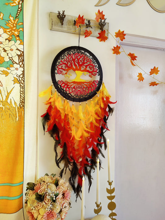 Fall Tree Of Life Dreamcatcher