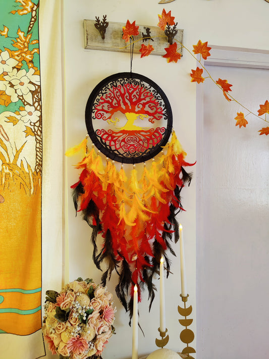 Fall Tree Of Life Dreamcatcher