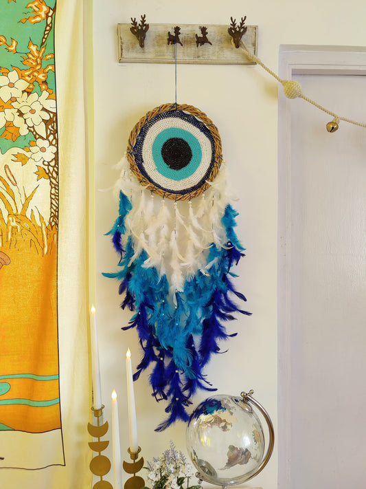 Gypsy Evileye Crochet Dreamcatcher