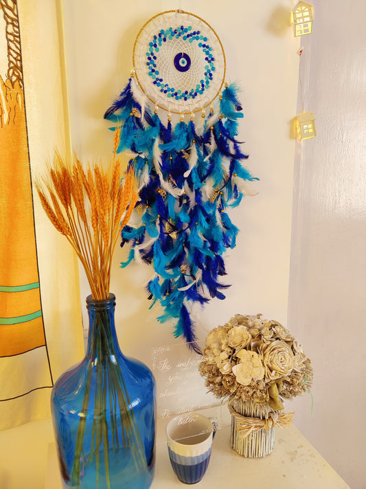 Ocean Evil Eye Dreamcatcher