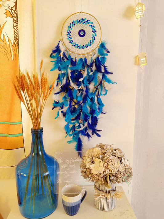 Ocean Evil Eye Dreamcatcher