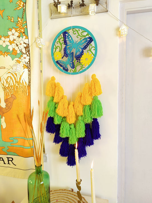 Butterfly Tassle Dreamcatcher