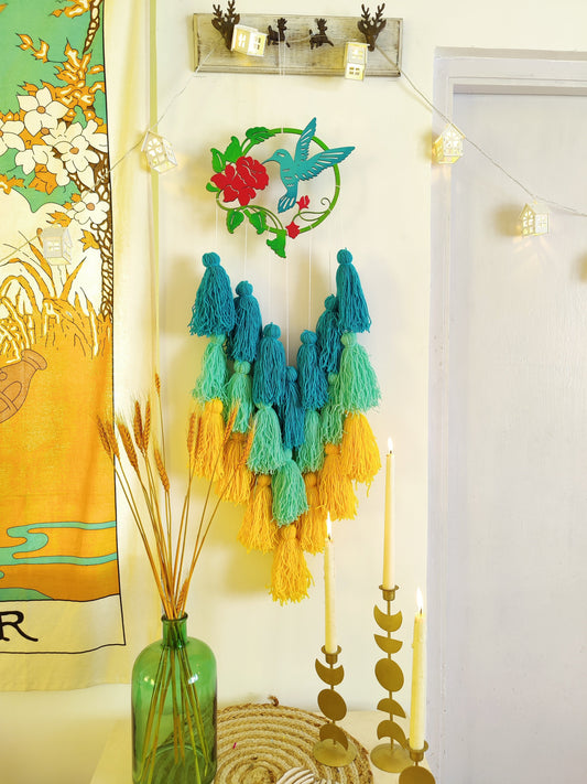 Ava Bird Tassle Dreamcatcher