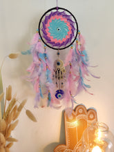 Load image into Gallery viewer, Dreamcatcher Evil Eye Windchime
