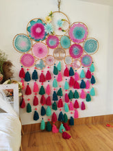 Load image into Gallery viewer, Baby Shower Themed Cluster Dreamcatcher
