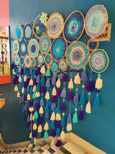 Shades of Blue Giant Cluster Dreamcatcher