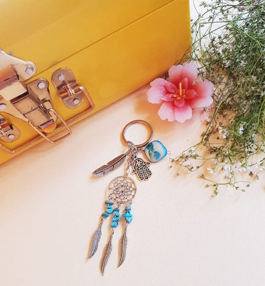 Metal Turquoise Key-chain