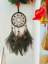 Load image into Gallery viewer, Peacock Car Hanging Dreamcatcher
