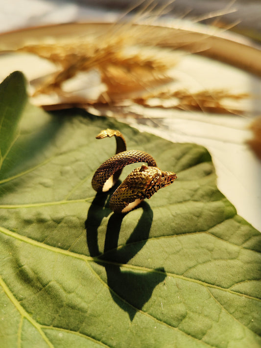 Kuldalini Spiral Ring