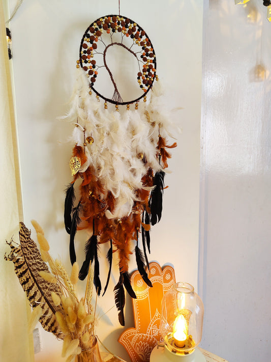 Bodhi Beaded Tree of Life Dreamcatcher