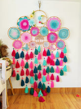 Load image into Gallery viewer, Baby Shower Themed Cluster Dreamcatcher
