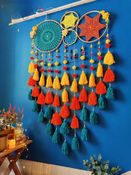 Bohemian Romance Cluster Dreamcatcher